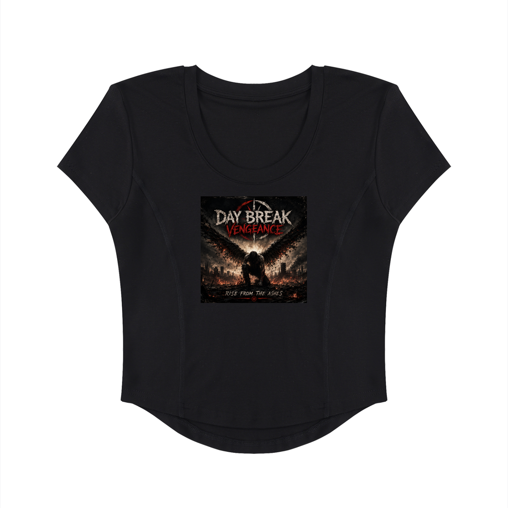Women's Paneled Crop T-Shirt