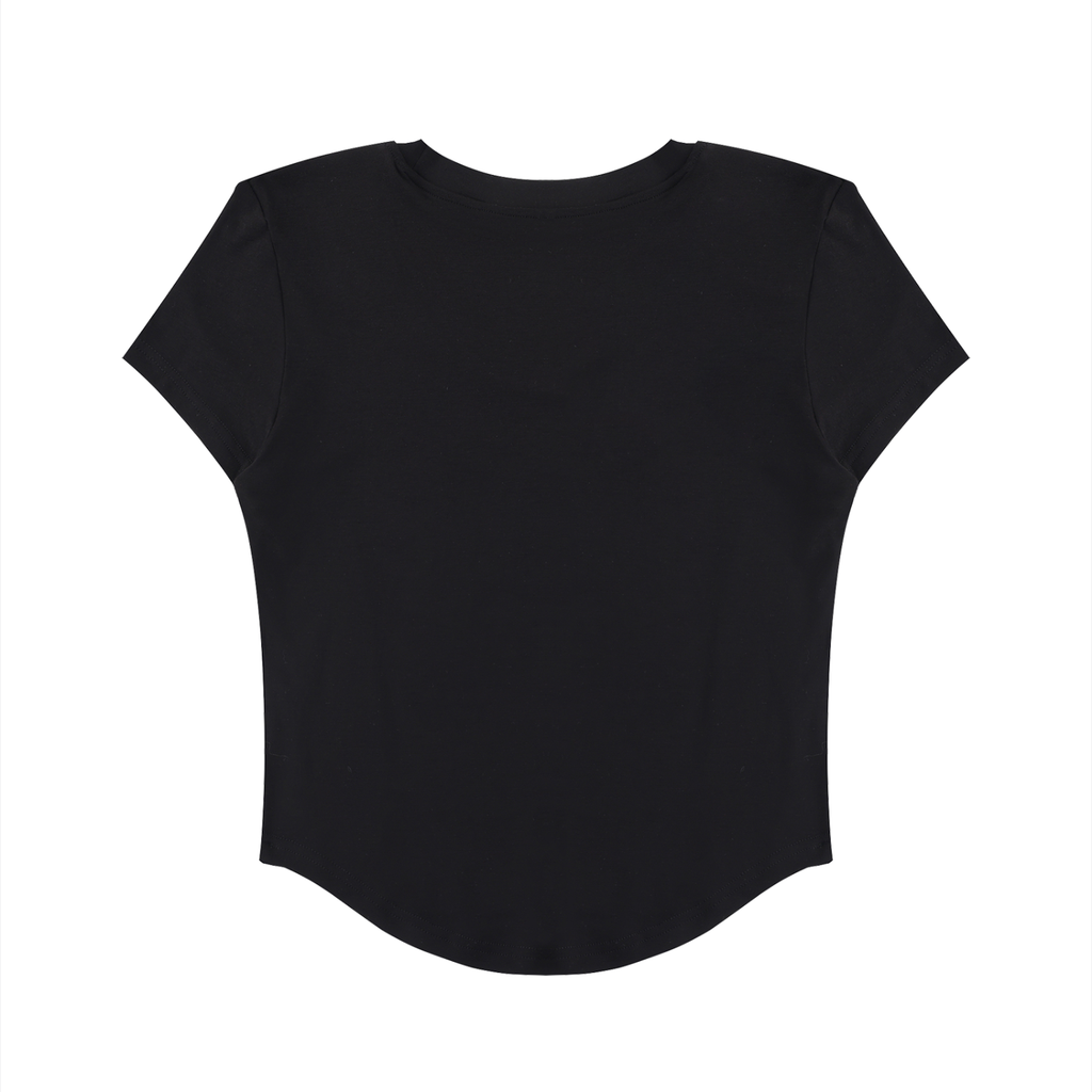 Women's Paneled Crop T-Shirt